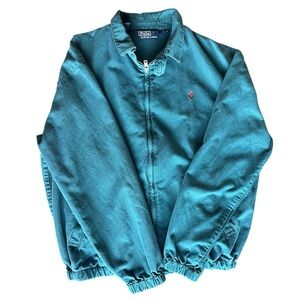 Ralph Lauren Vintage Green Harrington Jacket